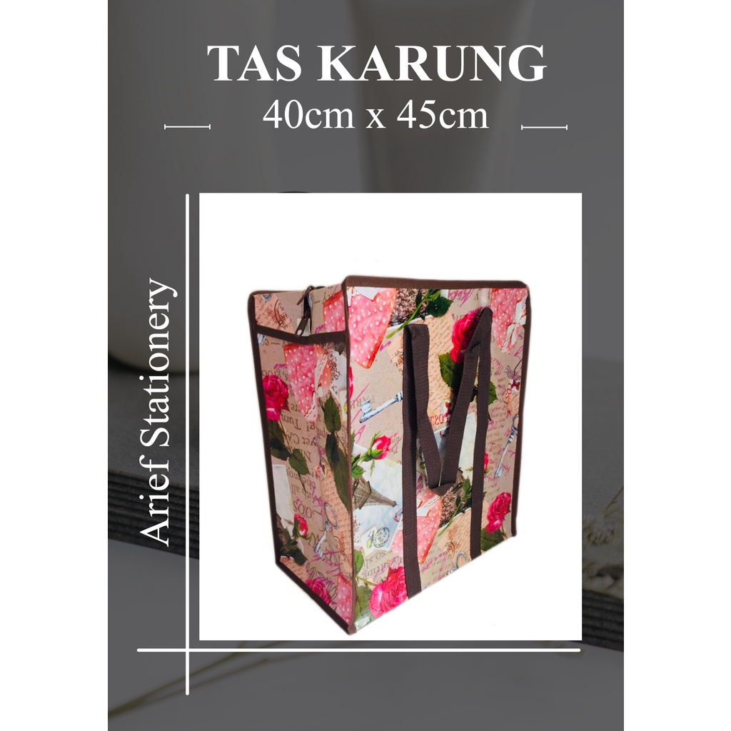 Tas Karung Serbaguna Tas Belanja Tas Loundry Ukuran 40cm x 45cm