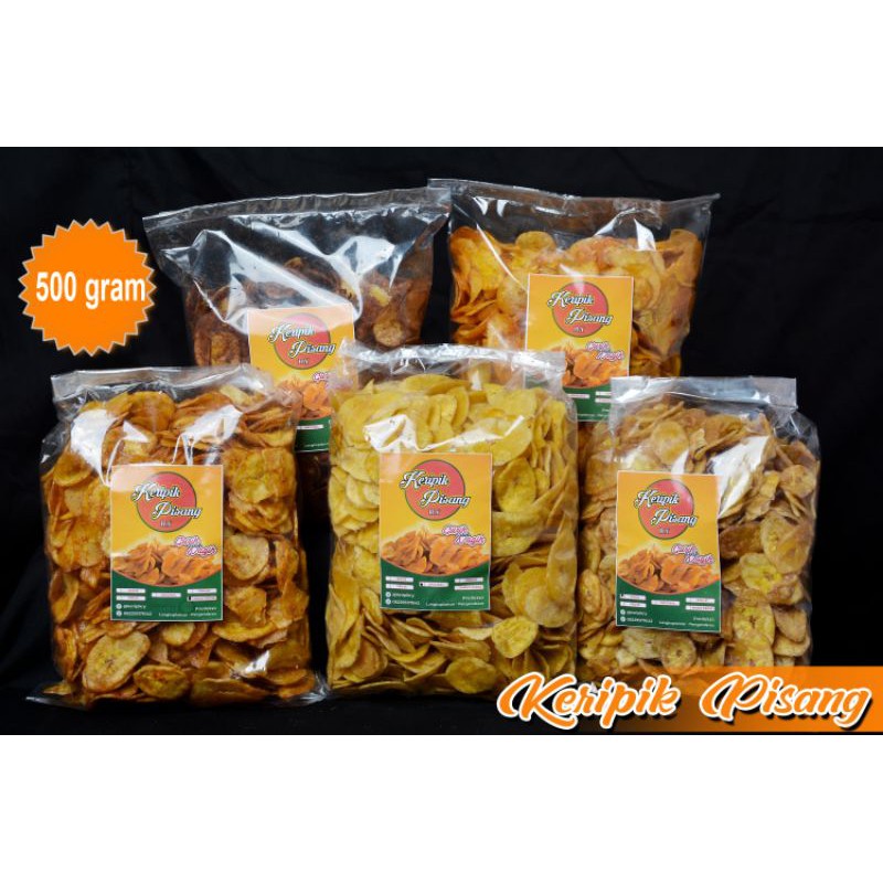 

RY Keripik Pisang Manis Pedas 1/2 Kg