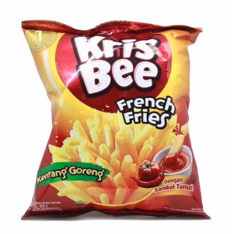 

Kris Bee Snack French Fries 68 gram