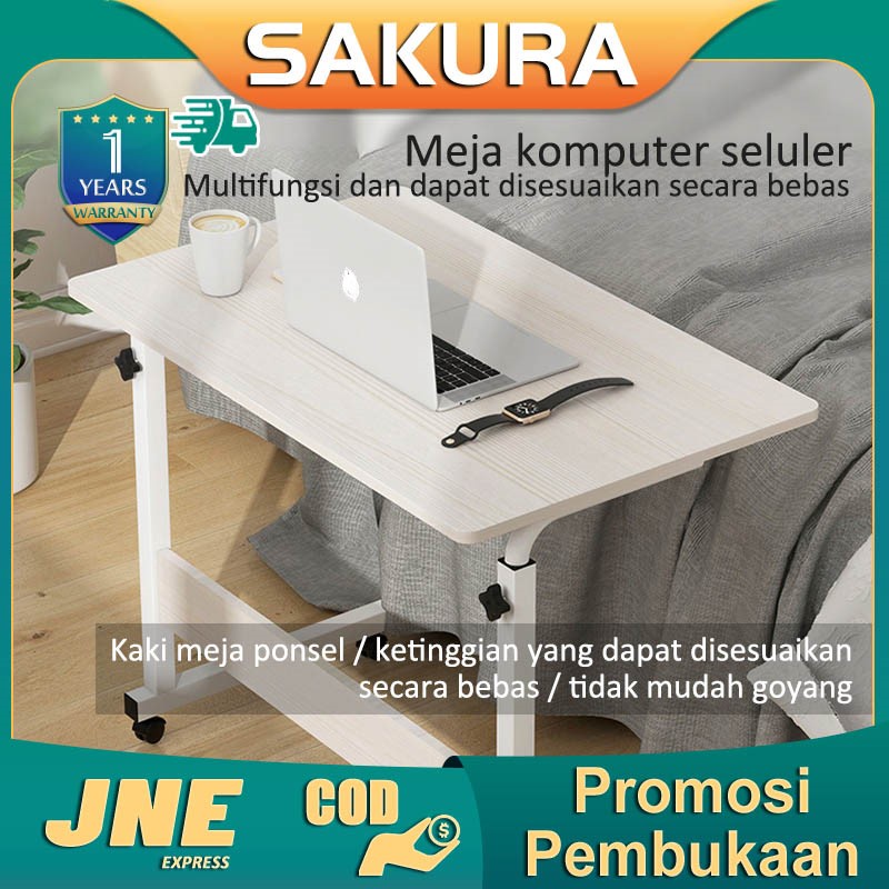 Weyon Sakura Meja Komputer / Meja Laptop / Meja Rias / Meja Aktivitas / Meja Lift (a160-120cm)