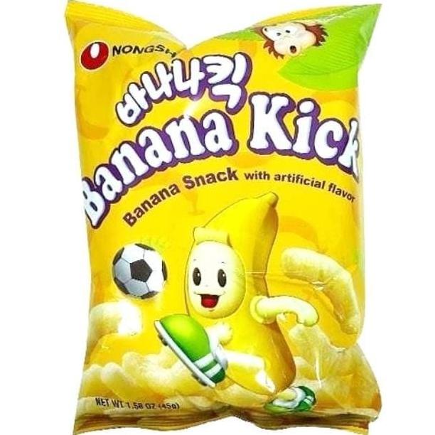 

*$*$*$*$] Nongshim Banana Kick Rasa Pisang /Snack Import Korea 45gr