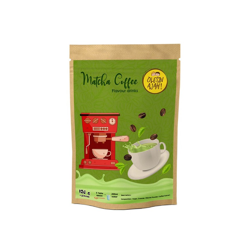 

Flash Sale - Matcha Coffee Premium Flavoured Drink 120gr