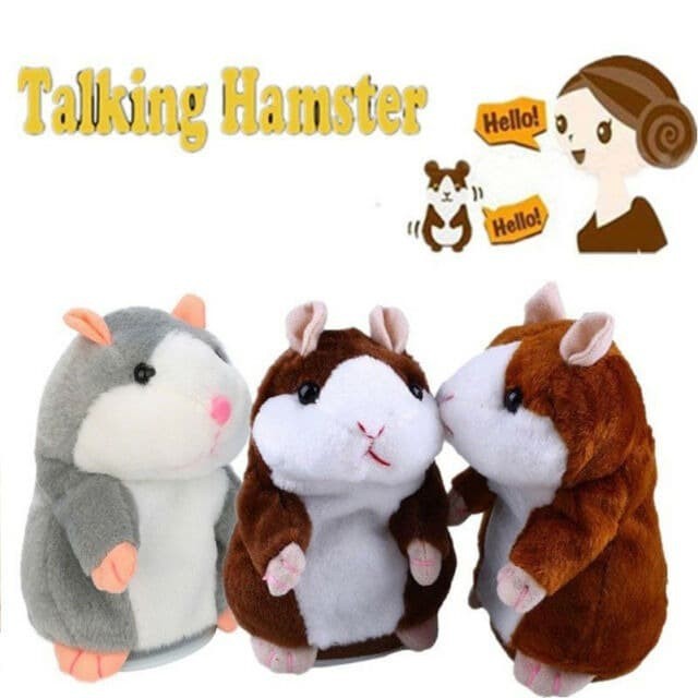 boneka hamster bisa bicara talking Toys Kids Doll Mainan Anak Bayi New