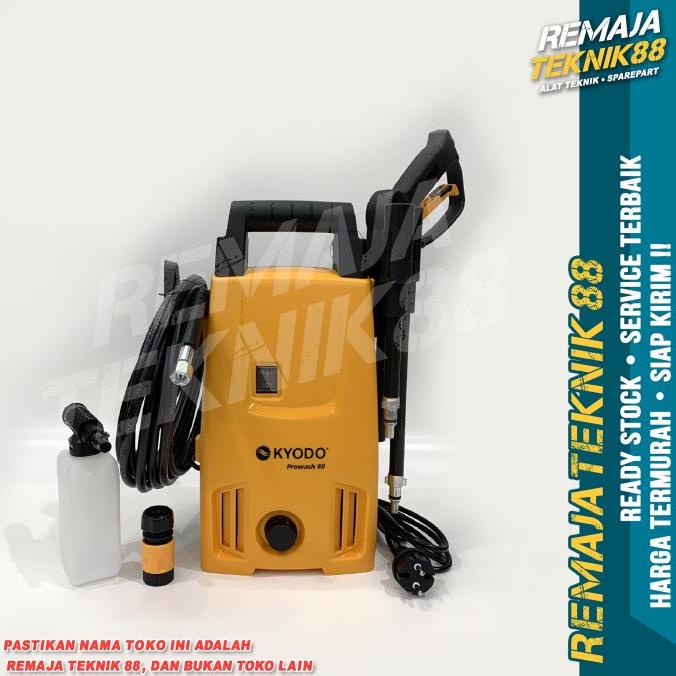 Mesin Alat Steam Cuci Mobil Motor Ac / Jet Cleaner / Kyodo Prowash 80