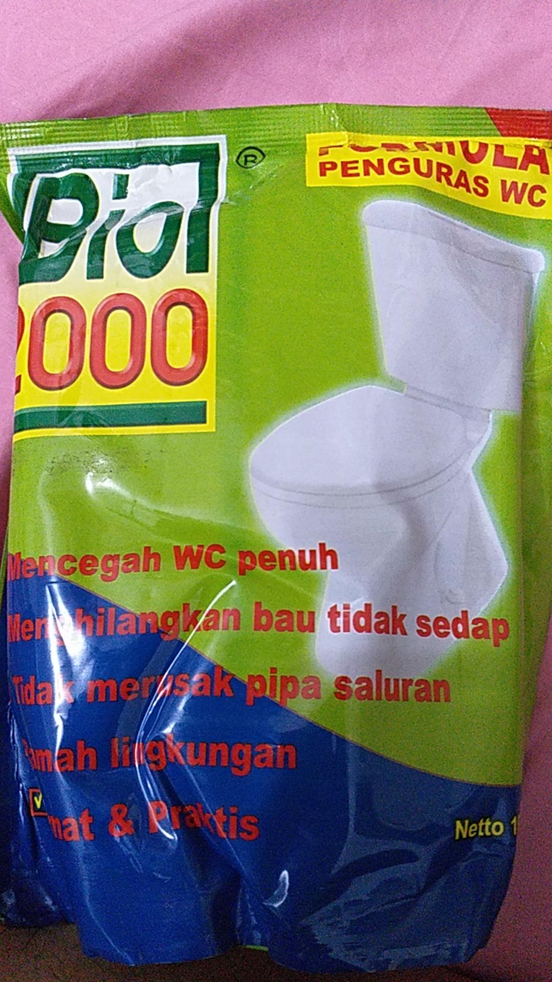 Bio 2000 Kuras Wc Penuh/mampet 1 Kg