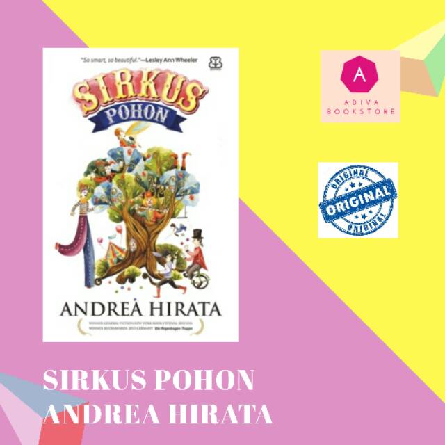 NOVEL SIRKUS POHON ANDREA HIRATA BUKU FIKSI INDONESIA BEST ...