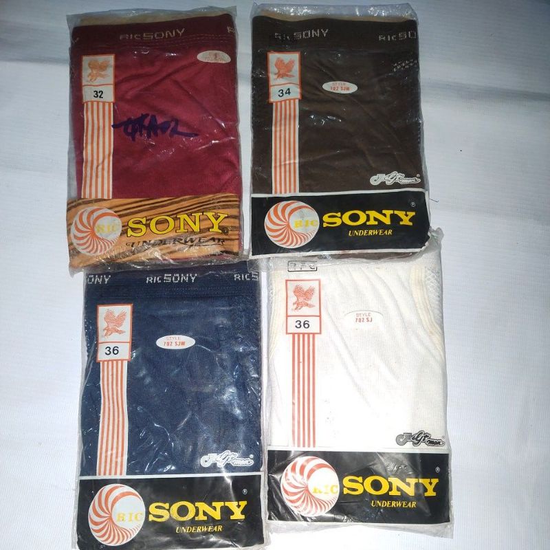Celana Dalam Ric Sony Underwear Ricsony Sempak Pria Jadul