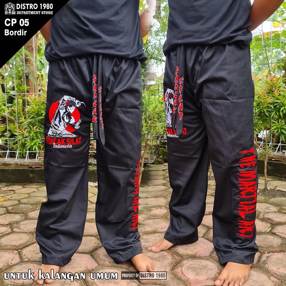 CELANA PENCAK SILAT INDONESIA - CELANA IPSI - CELANA IPSI MURAH - CELANA SEDULURR SILAT 05