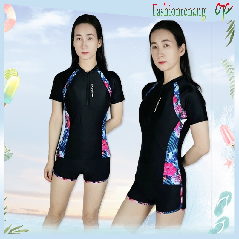 31501-3 BAJU RENANG/BAJU RENANG WANITA/BAJU RENANG SATU SET/BAJU RENANG CEWEK/BAJU RENANG WANITA