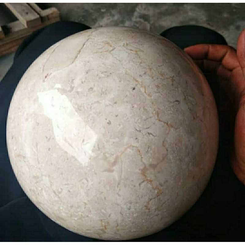Bola Batu Marmer Alam