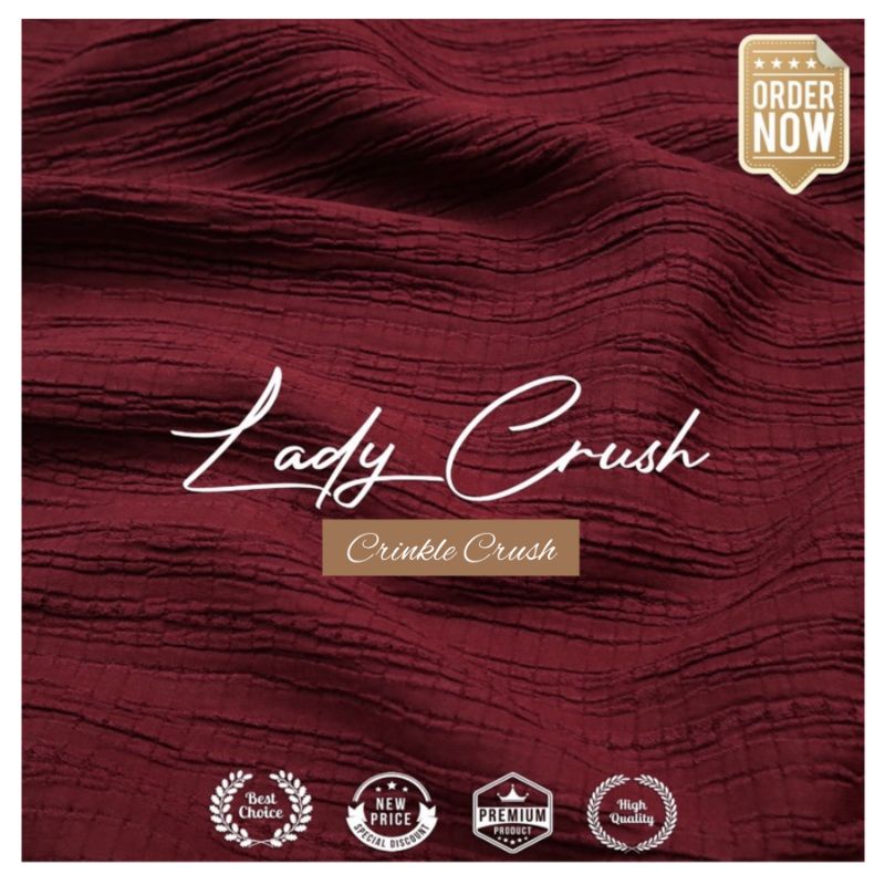 Kain Lady Crush Crinkle Krinkle Crush Premium