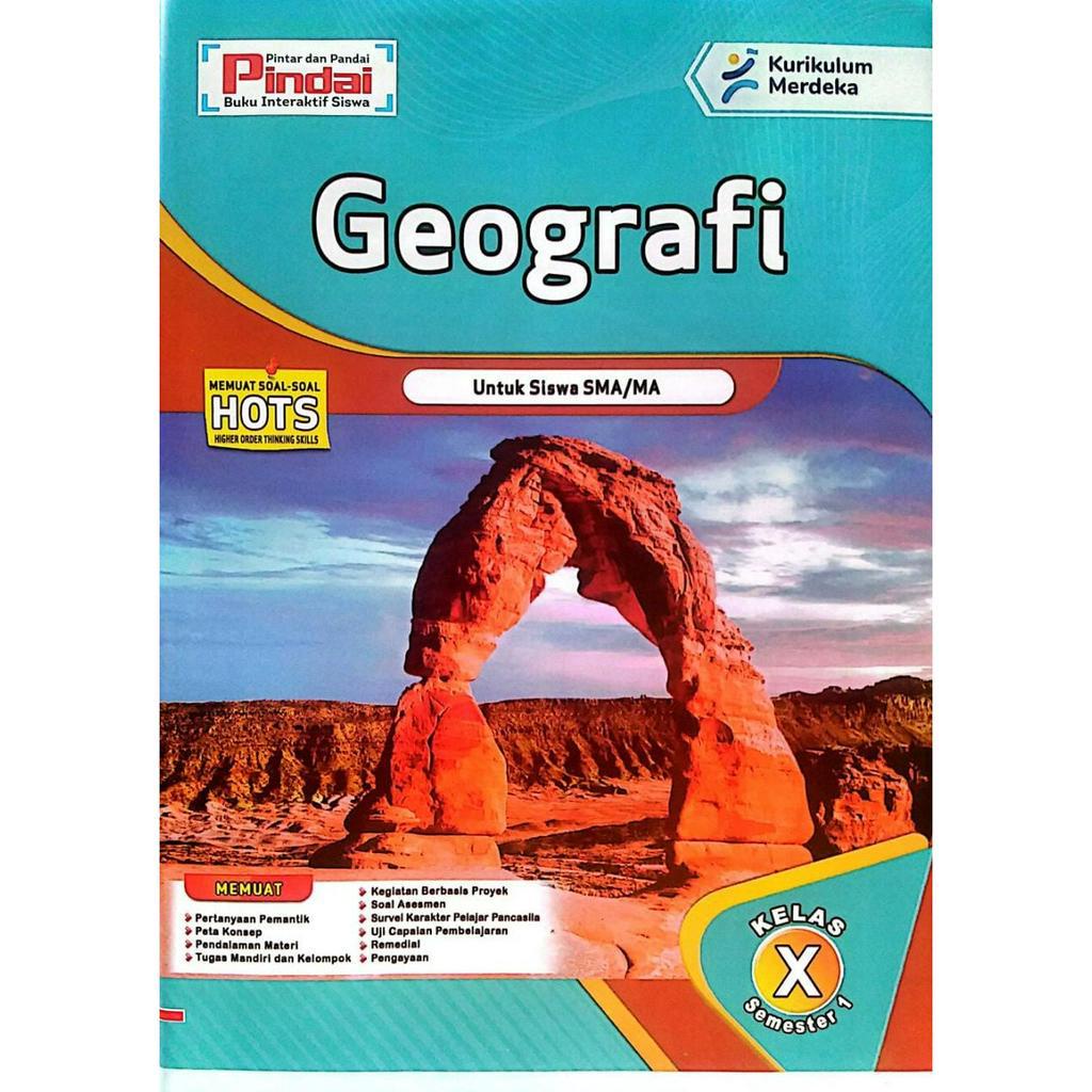 Buku LKS Geografi kurikulum Merdeka Kelas 10 SMA/MA Semester 1