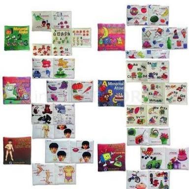 Promo Diskon Besar  Buku Bantal / Buku Kain Paket Seri Mengenal