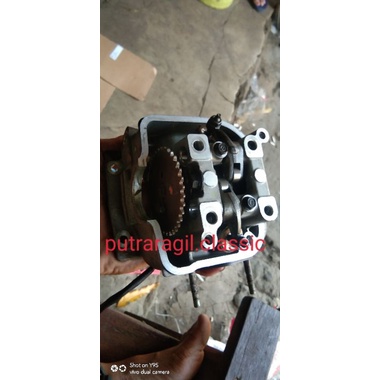 CYLINDER HEAD PALA BUSI KOP BLOK BEAT FI ESP K81 SECUPPY ESP VARIO 110 FI K44 ORIGINAL COPOTAN