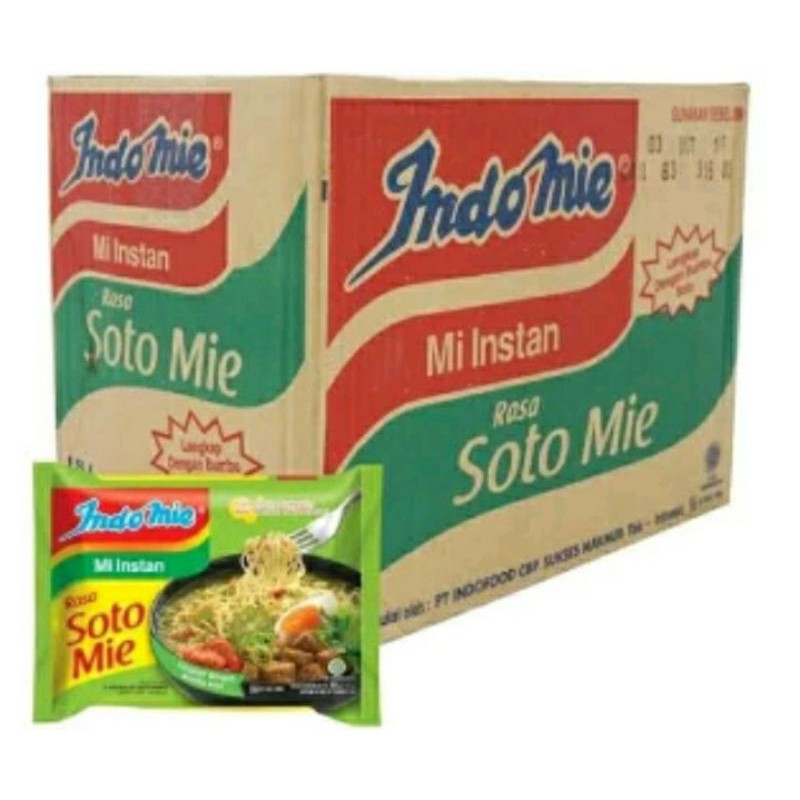 

Indomie Soto - ( 1 Dus = 40 pcs )
