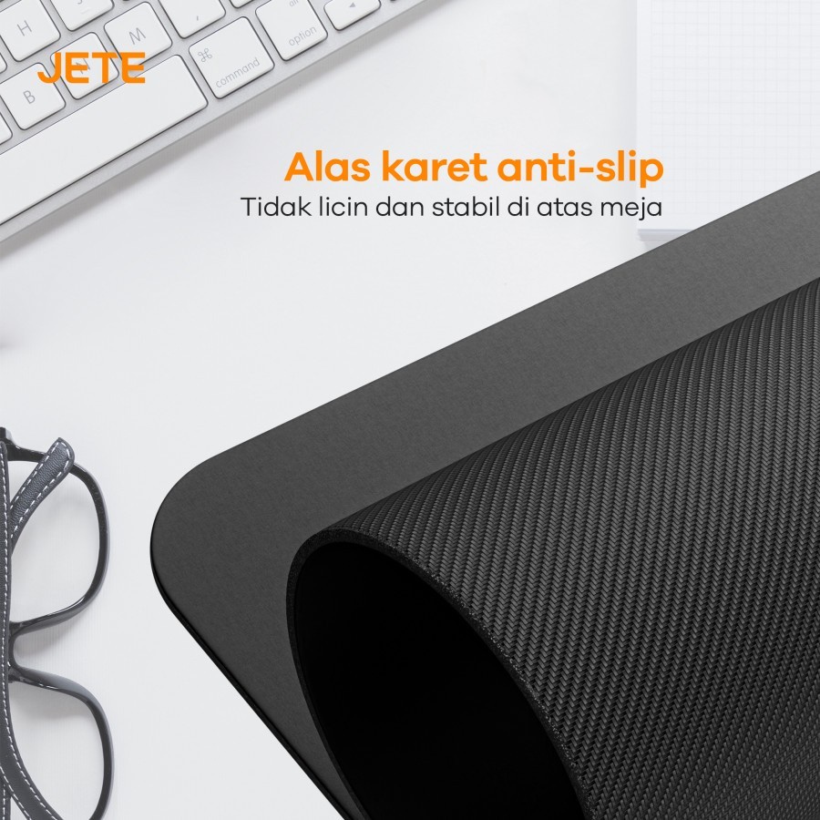 Mousepad 01 Universal untuk Kantor / Gaming Anti Slip Mouse Pad (18cm x 22cm) - JETE Alas Mouse