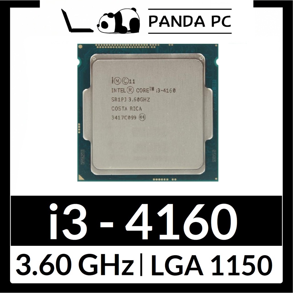 Processor Intel Core i3 4160 Tray Socket 1150 Gen 4 Haswell