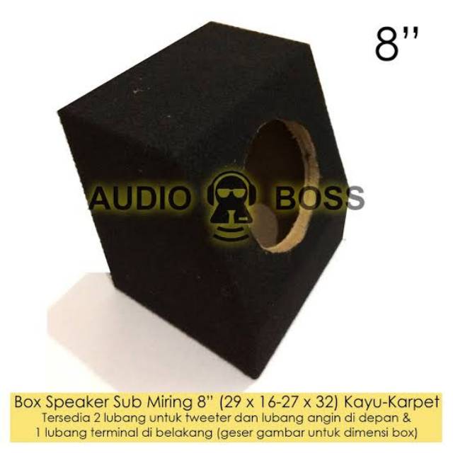 Box speaker 8 inch