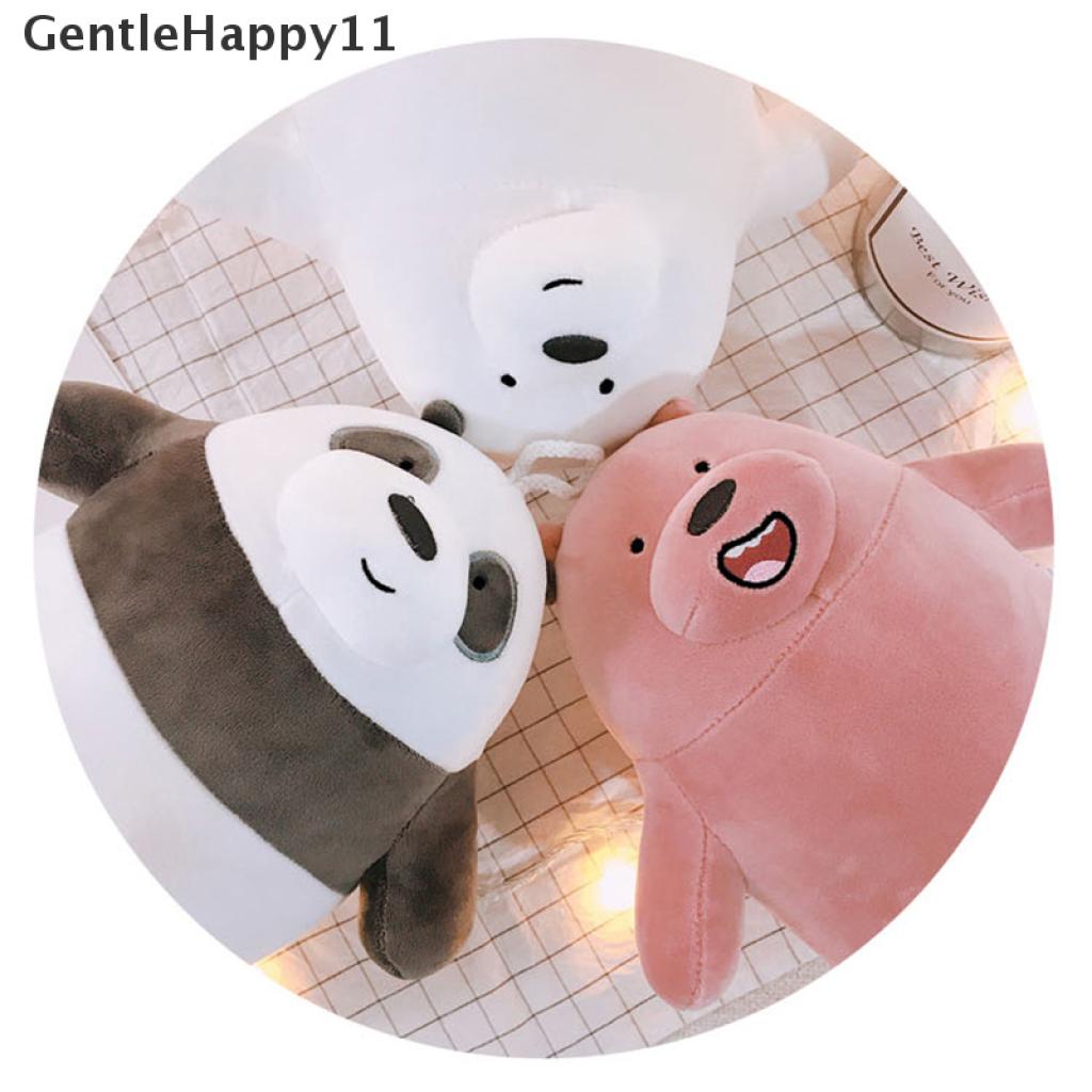 Gentlehappy Boneka We Bare Bears 9 Bahan Plush