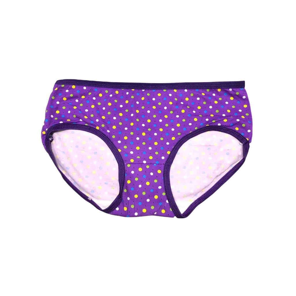 YAGOO - Celana Dalam Wanita Motif Polkadot Kecil Polos Undies Polyster Import CD54