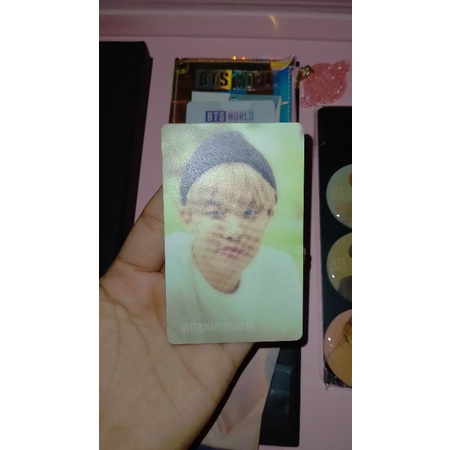 BTS World limited edition photocard