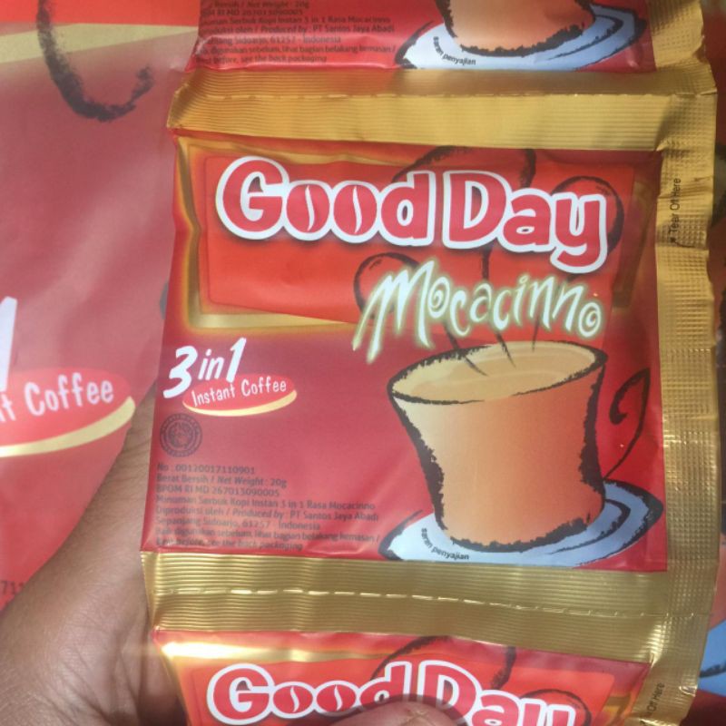 Kopi Good Day Mocacinno | Per Renceng