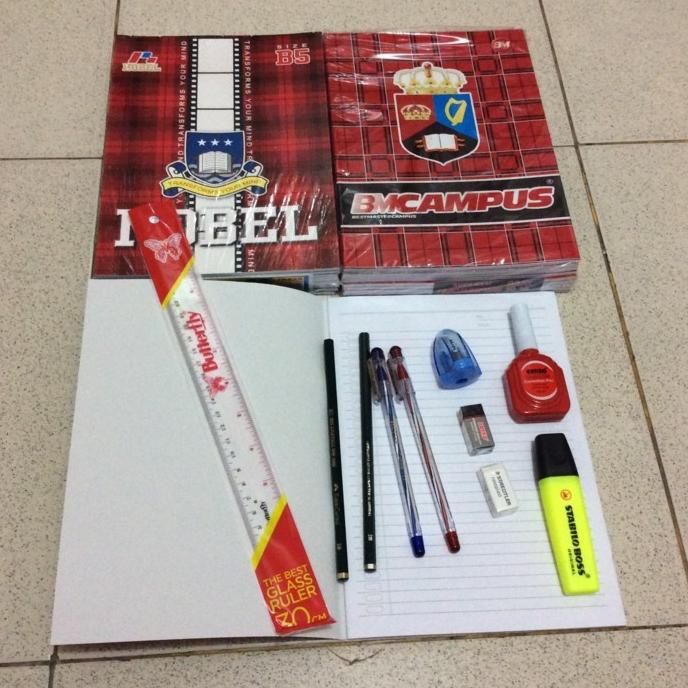

paket alat tulis sekolah stationery