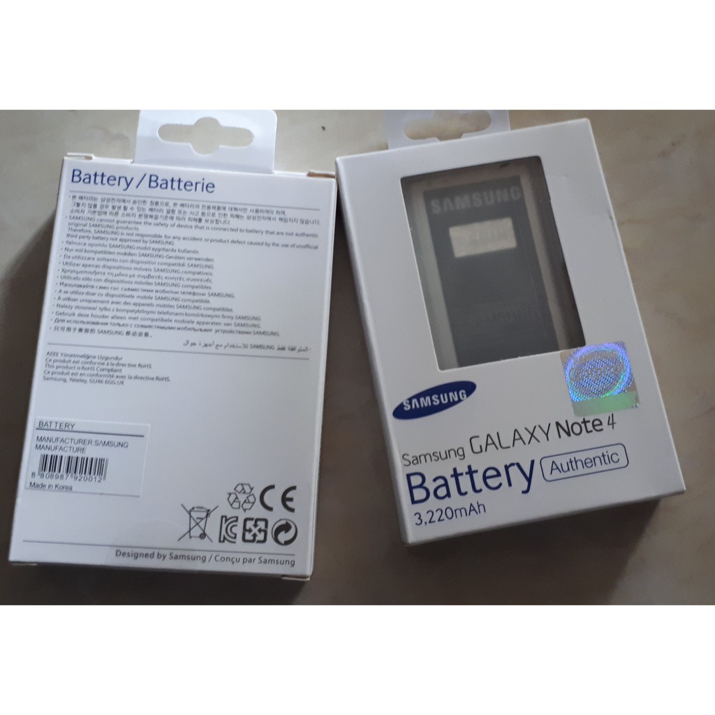 Baterai Samsung Note 4 Original 100%