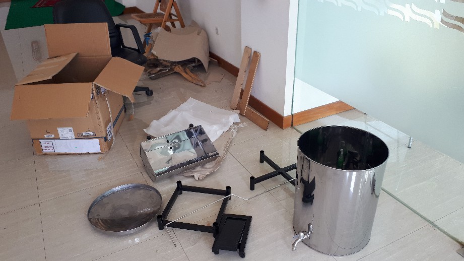 Washtafel Portable Injak Anti Corona