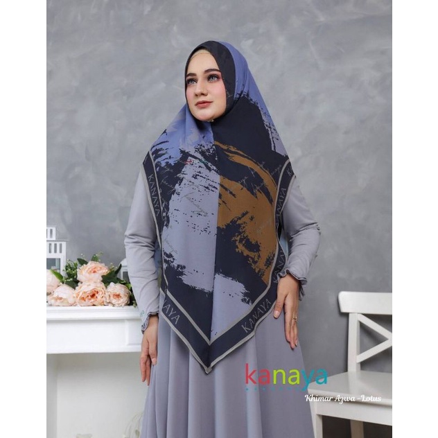 KHIMAR AZWA MOTIF PRINTING by KANAYA
