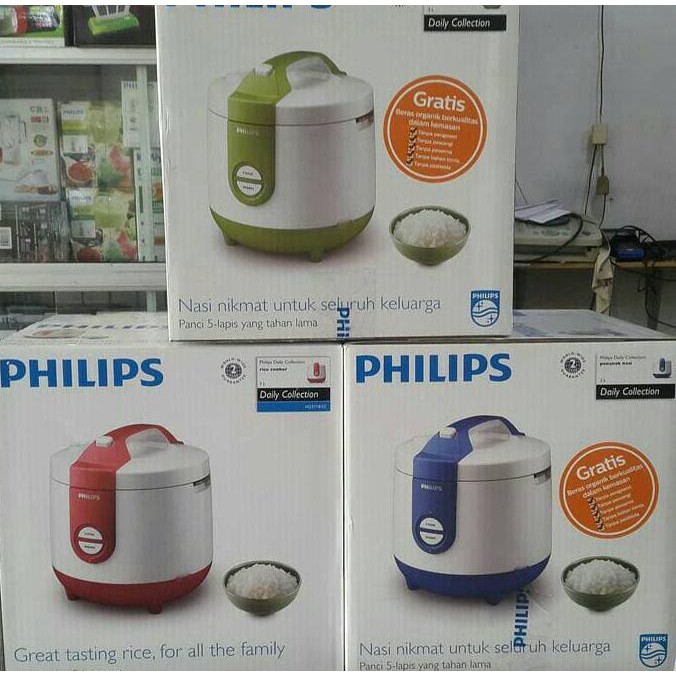 (READY COD) rice cooker philips 3118 - magic com philips 2lt - magicom philips 2 L CUCI GUDANG