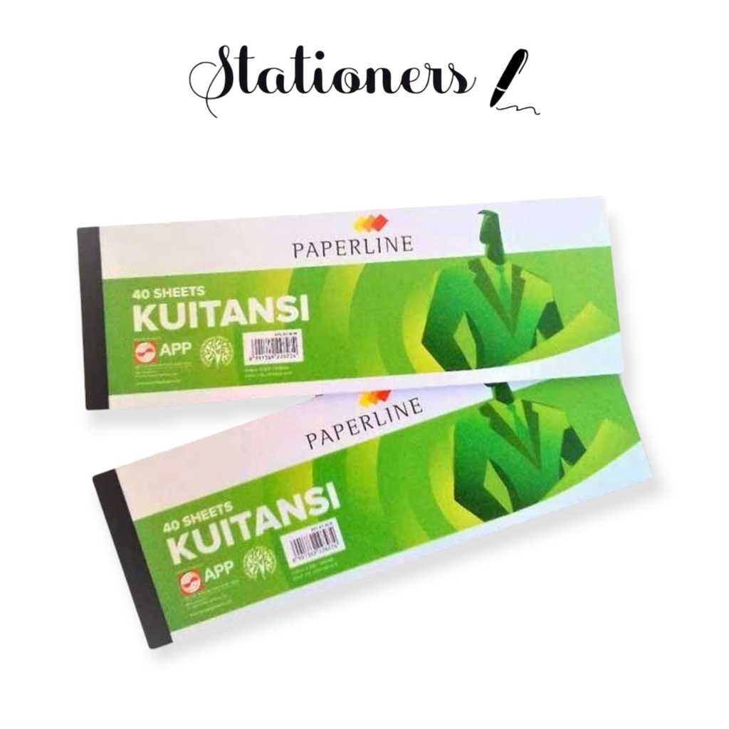 

Kwitansi / Kuitansi Paperline Sedang (KT 40 T) isi 40 Lembar