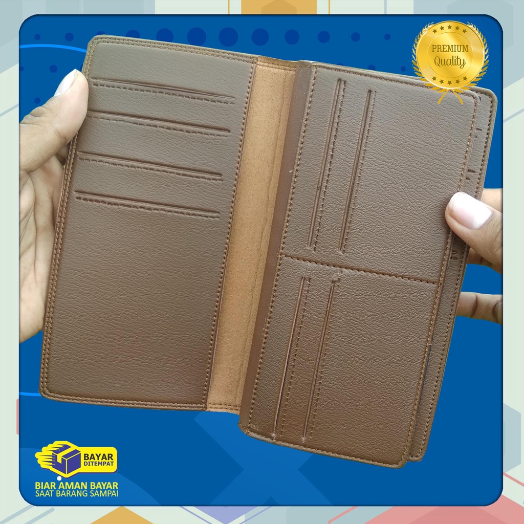 Dompet Pria Original sintetik cowok MURAH amt panjang COD bayar di tempat