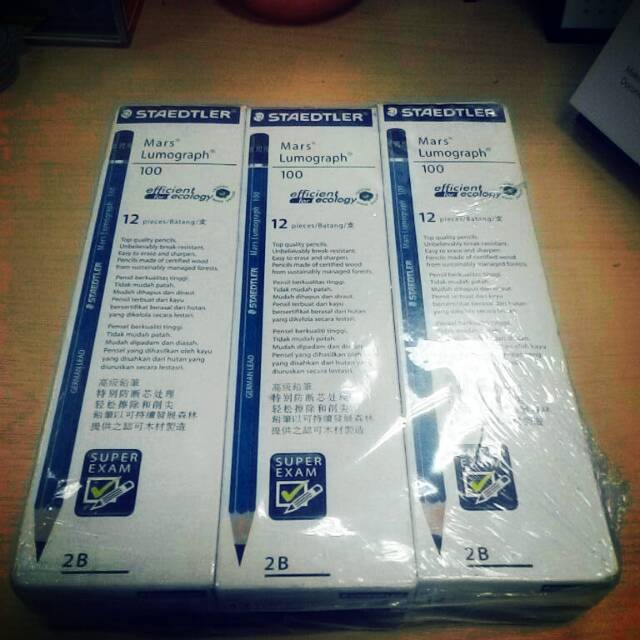 

Pensil 2B steadler 1 dus