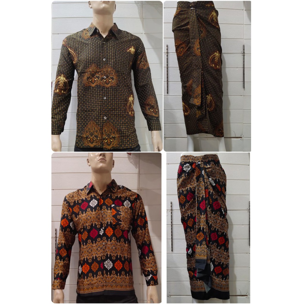 COUPLE KEMEJA ROK BATIK LILIT INSTAN