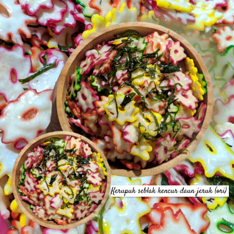

KERUPUK SEBLAK KENCUR 100GR