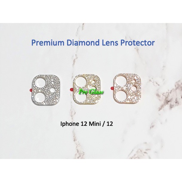 Iphone 12 Mini / 12 / 12 pro / 12 pro max Diamond Lens Protector Ring