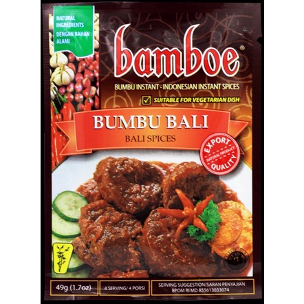 Bamboe Bumbu Bali 49gr | Bumbu Instant Ala Bali