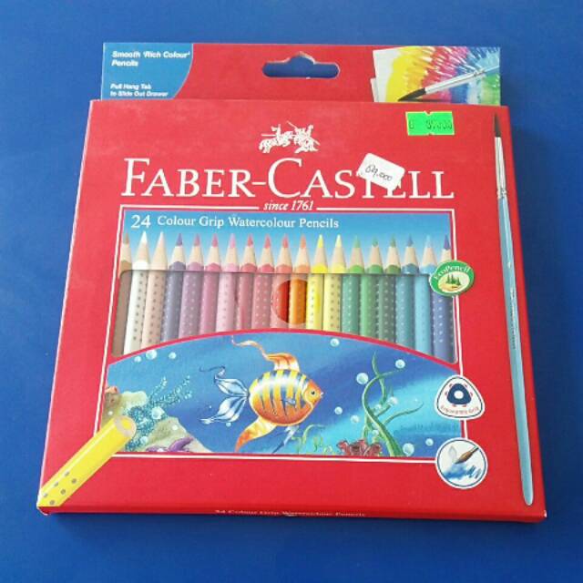 

Pensil warna air faber-castell 24 warna
