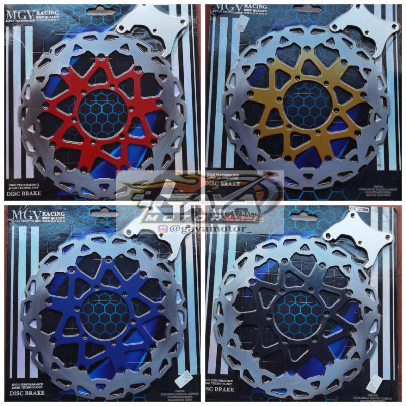 DISC PIRINGAN CAKRAM DEPAN BESAR KLX supermoto Mgv 320mm mode thor