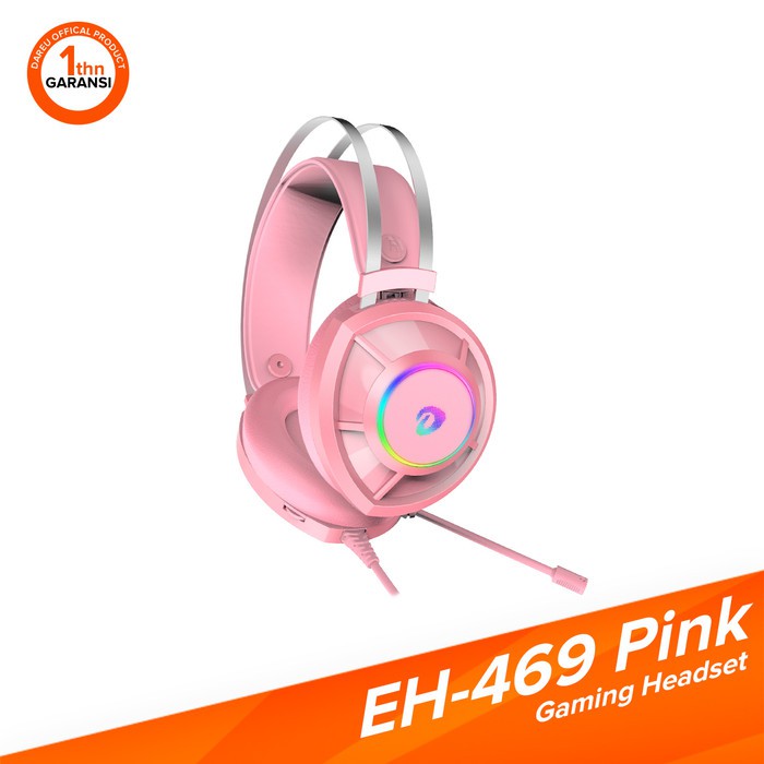 Dareu Mirror EH-469 Pink Gaming Headset