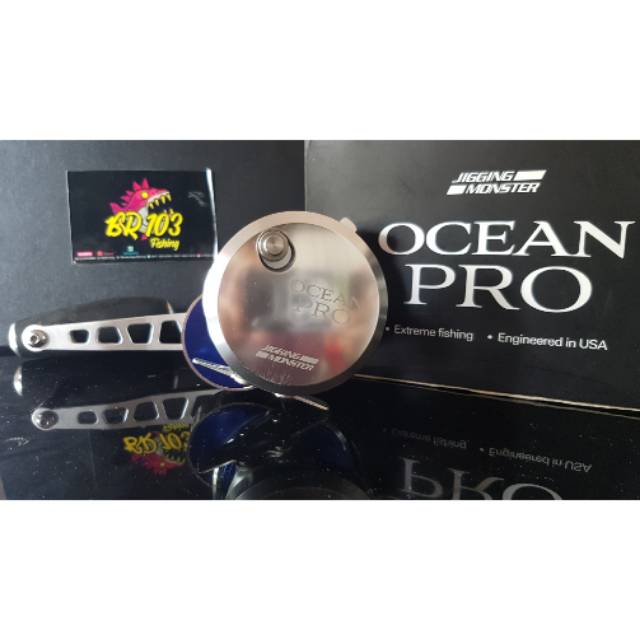 Reel OH JIGGING MONSTER OCEAN PRO 500NR HANDLE KANAN