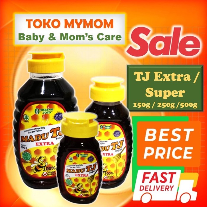 

(BISA COD) Madu TJ SUPER atau TJ EXTRA / Madu Super Tresnojoyo / MY MOM - TJ SUPER 500 gr