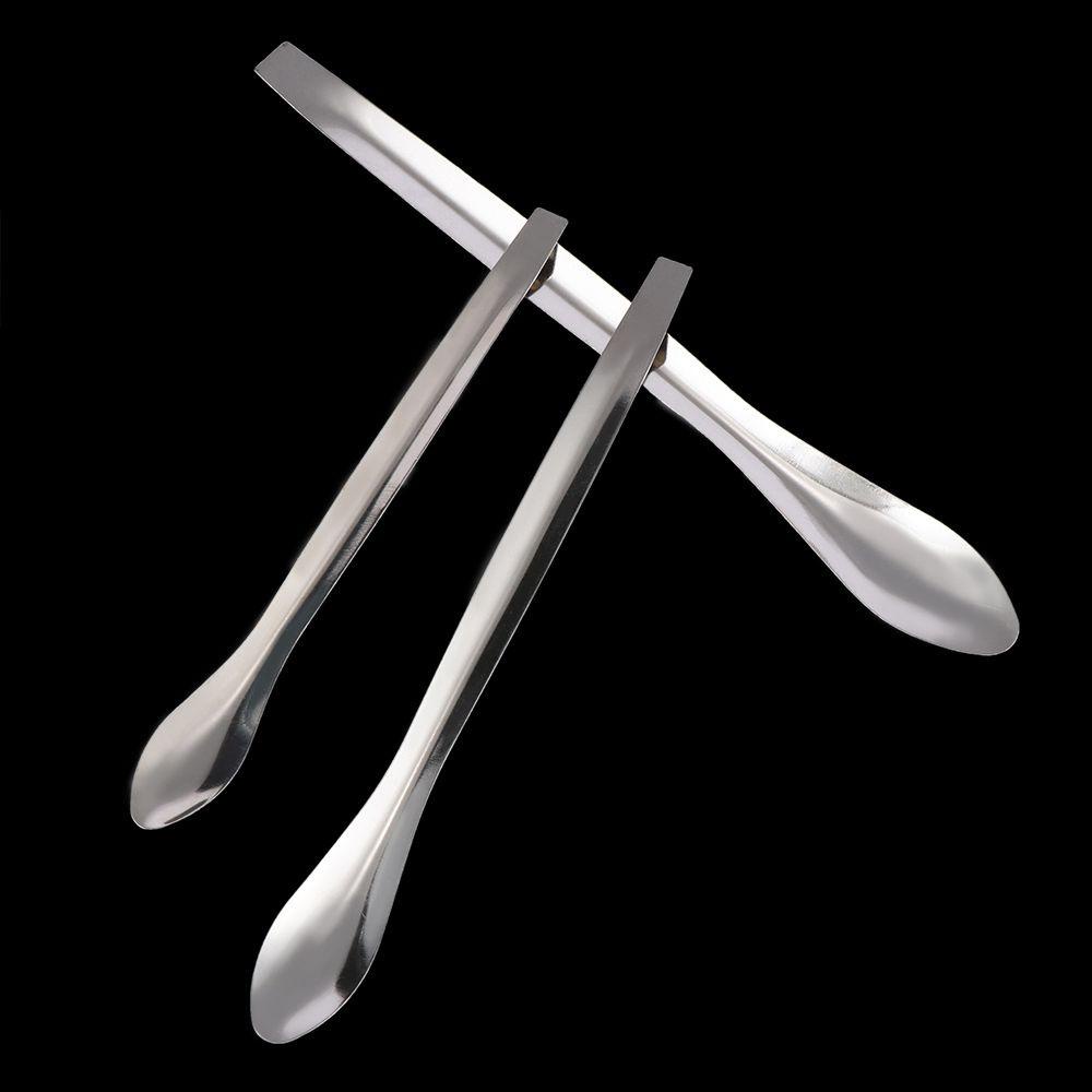 Rebuy Sendok Obat Medical Stainless Steel Perlengkapan Medis Sekop Kepala Satu