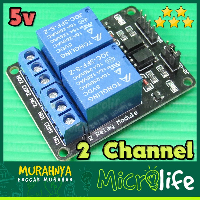 Relay 5v 2 Channel Module