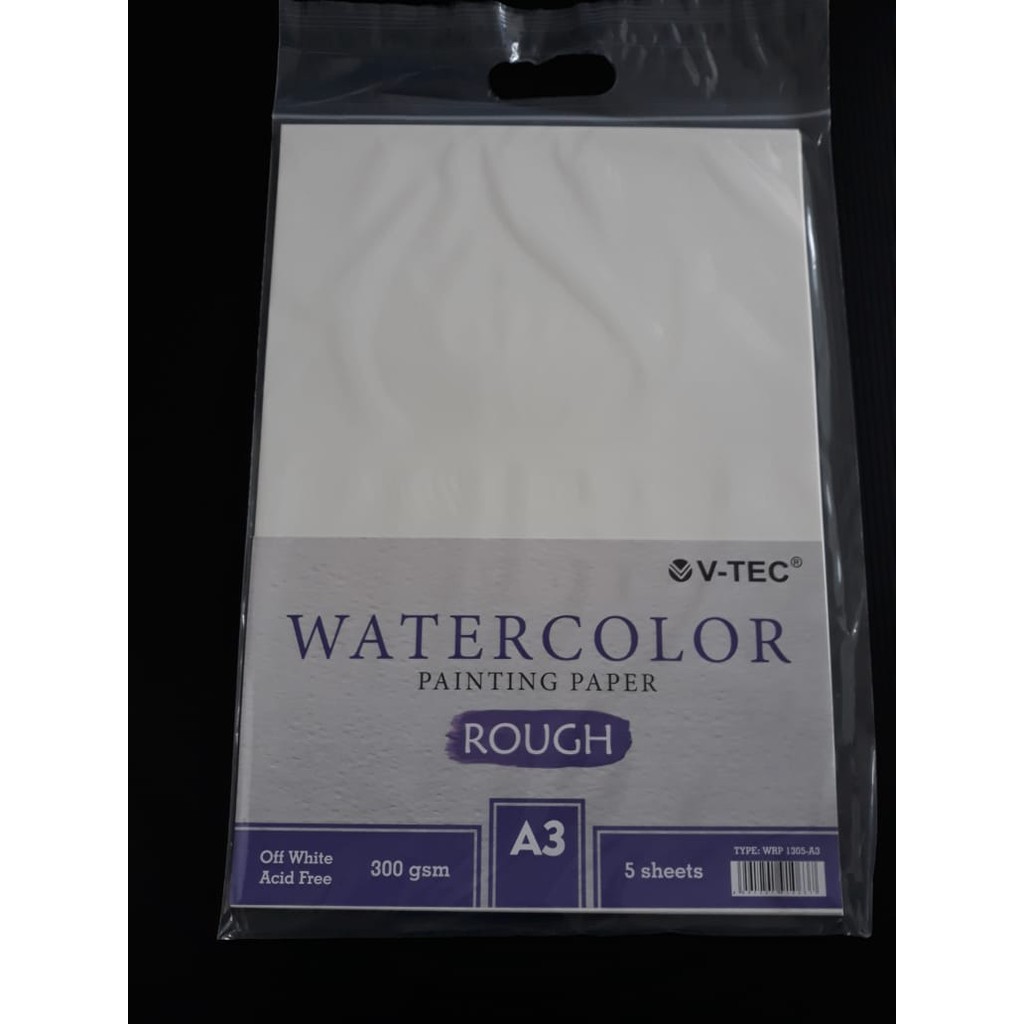 

VTEC WATERCOLOR PAINTING PAPER ROUGH WRP1305A3