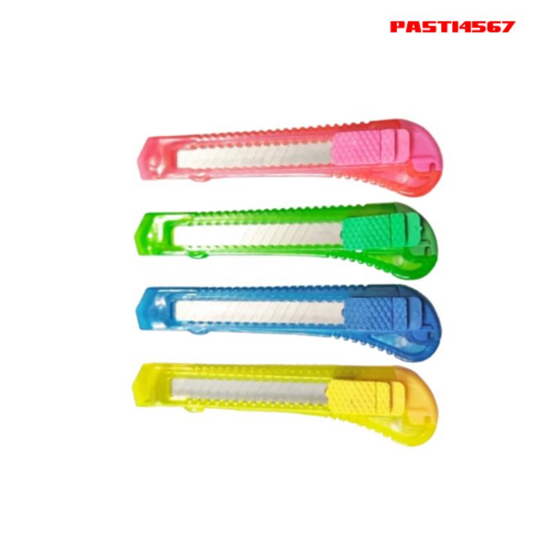 

CUTTER BESAR/KECIL TRANSPARAN MURAH@1pcs