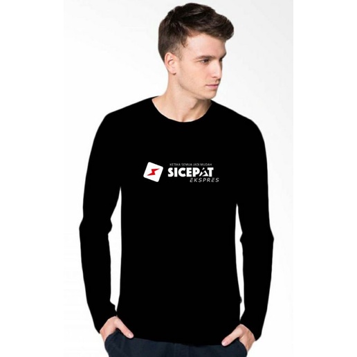 kaos sicepat lengan panjang