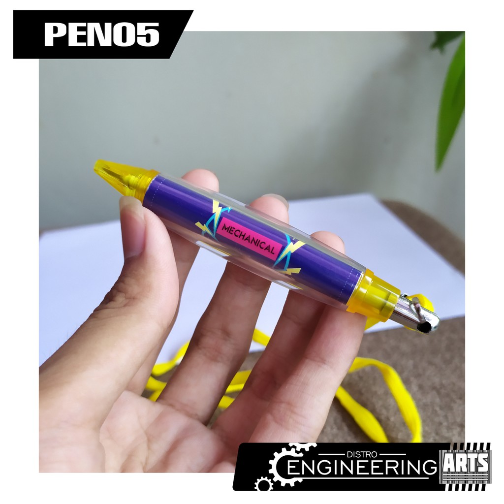 

Pulpen Kuning Kalung Sticker Mechanical engineer / PEN05