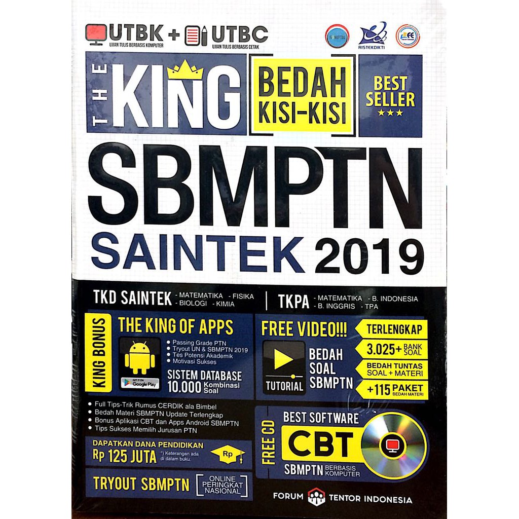 PROMO MEGA BEST SELLER THE KING BEDAH KISI KISI UN SMA IPA 2019